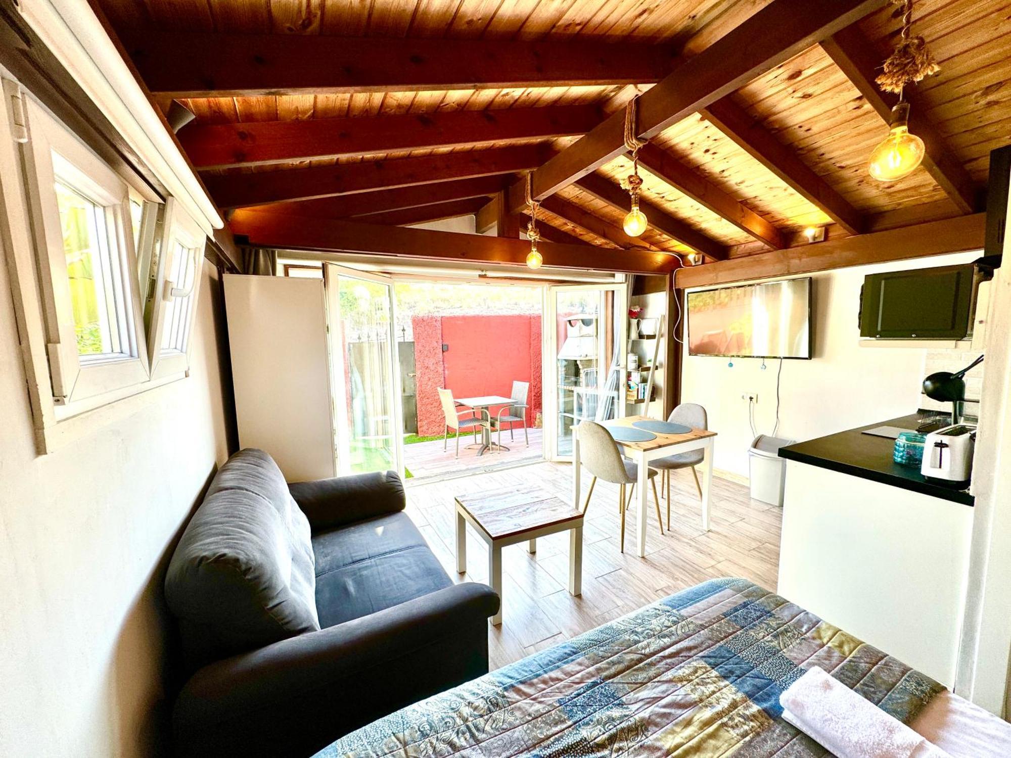 3 Casita-Estudio Con Jardin En La Playa Puerto Marino エクステリア 写真
