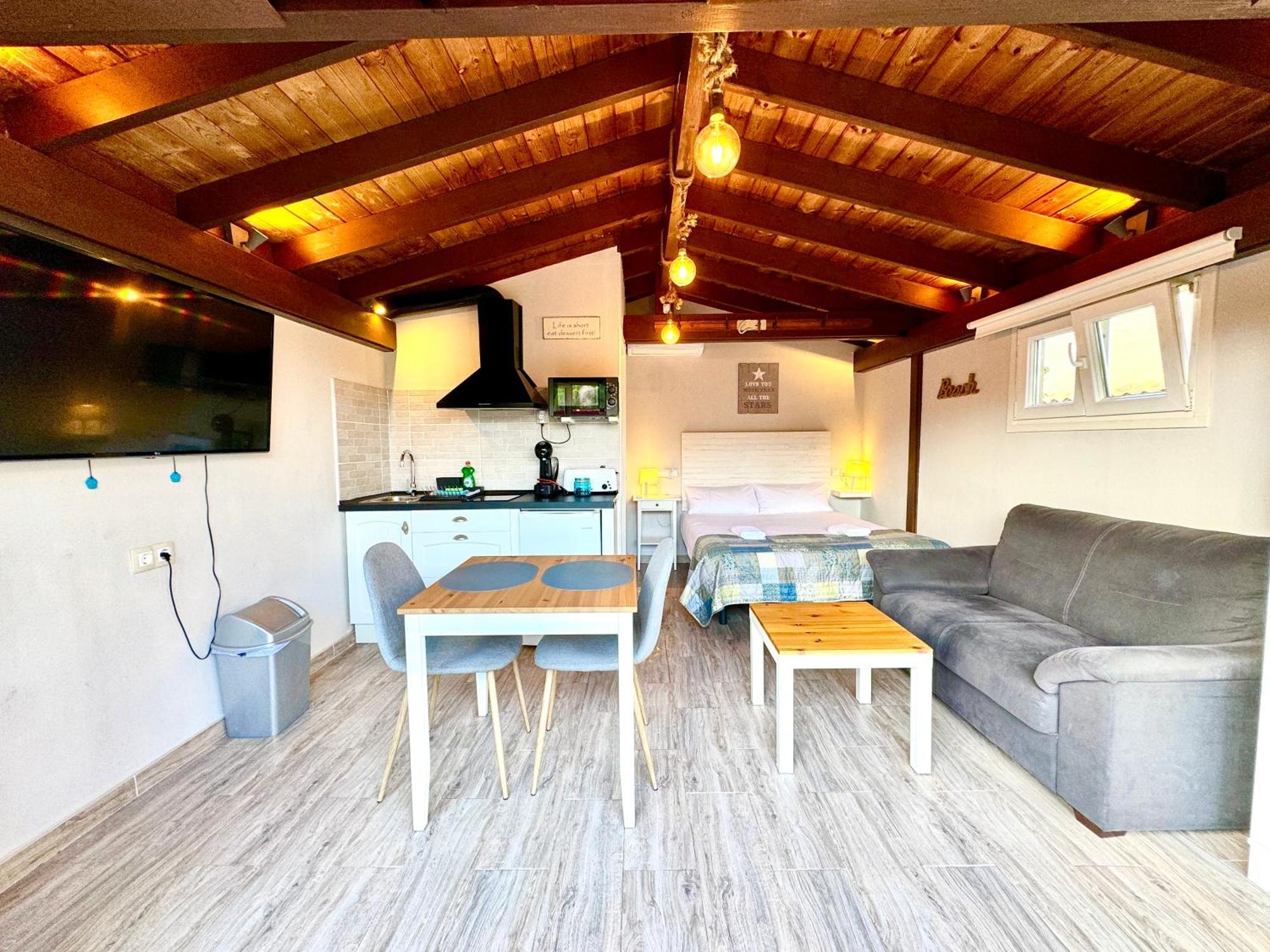 3 Casita-Estudio Con Jardin En La Playa Puerto Marino エクステリア 写真